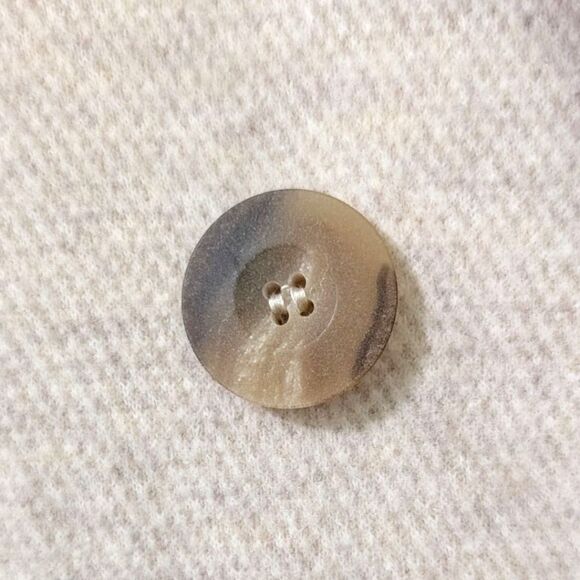 Zara Women's M Double Breasted Mid Length Coat - Oatmeal - Picture 5 of 7